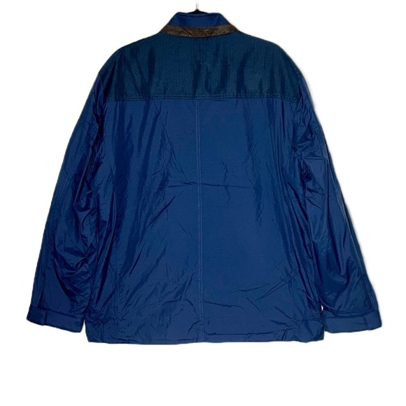 NEW Untuckit Navy Blue Rodier Lightweight Quilted Insulated Field Jacket, XL - Picture 4 of 14